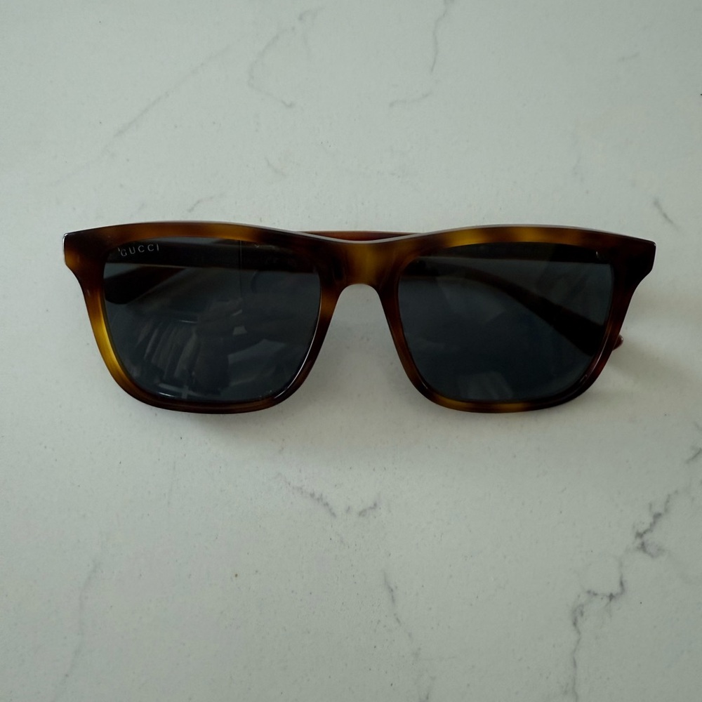 Gucci Brown Tortoiseshell Sunglasses
